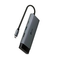 TP-LINK 7 PORT HUB, HDMI 4K@60Hz(1), SD/microSD(2), 100W PD(1), USB-A(3), 1YR