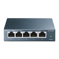 TP-LINK 5-PORT UNMANAGED GIGABIT SWITCH, METAL CASE, 5YR
