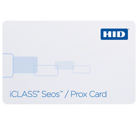 HID SEOS + PROX CARD 8K | Dual Frequency | Enhanced Security Features | Smart Card Technology | @Pack of 100 | by Dicker Data