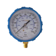 CO2 service manifold compound gauge 1/8 MNPT