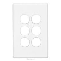 Grid & Plate Std 6G White