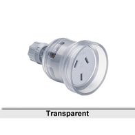 Ext Cord Socket H/Duty TRANSP