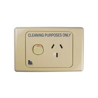 GPO Single HOR 10A For Cleaner