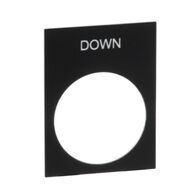 Plate Legend (DOWN)