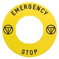 Emer. Stop Legend 60mm