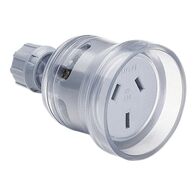 Cord Ext Socket Transparent