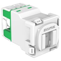 RJ45 JACK CAT5E UTP 30M SHUTTER WHITE