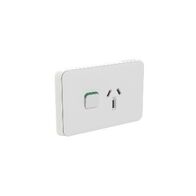 Skin Socket Sw Horiz Single 15A 250V