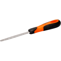 FILE, HALF ROUND 2ND CUT 15cm, ERGO HANDLE
