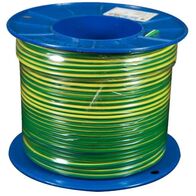 16mm Earth Green yellow Building Wire 7/1.7 100m Roll SR1160-100G/Y