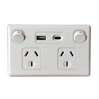 2X2.1AMP( 3.1AMP MAX) DUAL USB AC CHARGER DGPO