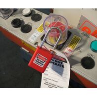 PUSH BUTTON LOCKOUT, 45mm ID