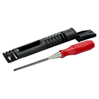 CHISEL, 6mm RED HANDLE