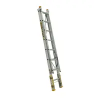 Alu Ext Ladder with Leveller 2.4-3.6m 150kg Industrial
