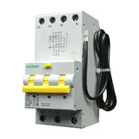 RCBO Chassis Mount Electromagnetic 3P+N 10kA 415V AC 32A C Curve 30mA TYPE A