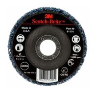 DISK, CLEAN AND STRIP. EXTRA COURSE GRAIN 115 x 22mm (10)