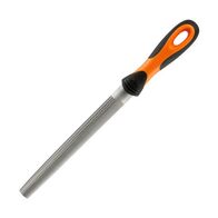 FILE, 8in HALF ROUND 2ND CUT WITH HANDLE