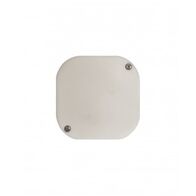 Junction Box Square 4 Entry Heavy Duty 25mm with 4 Loose Terminals Grey