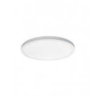 Oyster Light Small LED 24W 2880lm 220-240V ac CCT3 Selectable 3K 4K 5.7K Dia 300 x 34 IP54 White Dim