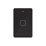 Senoa Multi Dimmer Switch 1 Butt 10A Max 230V Wh BK