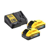 COMPACT TWIN KIT, 18V 5Ah POWERSTACK
