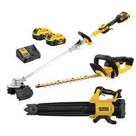 COMBI KIT, 3 PCE 18V XR 5Ah BLOWER, HEDGE & LINE TRIMMER
