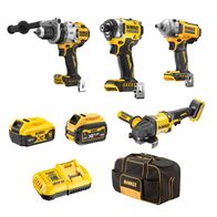 COMBI KIT, BRUSHLESS 18/54V XR 4 PCE, 5/6Ah inc 54V FLEXVOLT