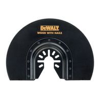 MULTI-TOOL FLUSH CUT SEMICIRC WOOD BLADE 102mm