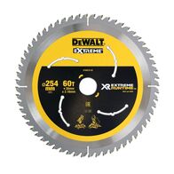 BLADE, CIRCULAR SAW XR EXTREME 254mm x 30mm(MULTI) 60TPI WOOD