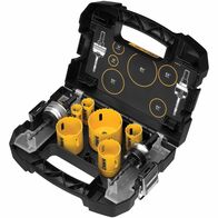 HOLESAW SET, PLUMBERS 9 PIECE SET