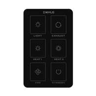 BATHROOM HEATER REPLACEMENT SWITCH BLACK