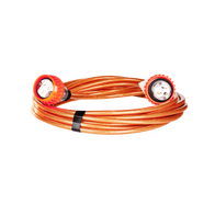 EXTENSION LEAD 20m 10A METAL BRAID IP66