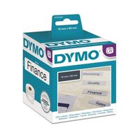 SUSPENSION FILE LABELS, WHITE 12 x 50mm. 220 LABELS PER ROLL