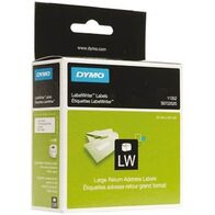 RETURN ADDRESS LABELS, WHITE 25 x 54mm. 500 PER ROLL