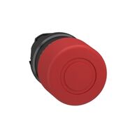 Emergency Stop Pushbutton | Black Bezel & Orange Mushroom Head | IP66 Rated | Maintained Action | @Quantity of 1 | by Clipsal