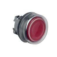Pushbutton Operator Head | Red Flush Non-Illuminated | IP66 Rated | @Pack of 1 | by Clipsal
