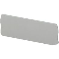 End Cover 4PTS | 2.2mm Width | Snap-On Installation | Grey | @Pack of 1 | by Clipsal