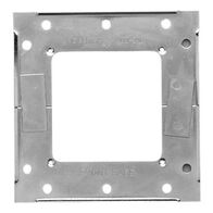 Surround FL MET 1G 56 Series | Durable Metal Surround | Corrosion-Resistant Finish | Compatible with Clipsal 56 Series | by Clipsal