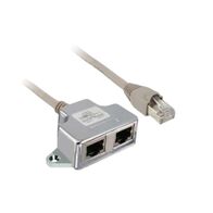 MODBUS T RJ45 Cable | Pre-Terminated | 0.3M Length | Plug-and-Play | @Pack of 1 | by Clipsal