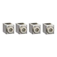 4 Connectors (1x 25-95MM²) | Heavy-Duty 4-Way Connector | Flame-Retardant Housing | @Pack of 1 | by Clipsal