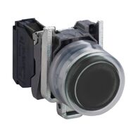 Pushbutton | 22mm Momentary Switch | IP66 Rated | Black Actuator | @Pack of 1 | by Clipsal