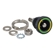 Panel Receptacle No 14.0007 | 10A Current Rating | 250V AC Voltage | Durable Thermoplastic | @Pack of 1 | by Clipsal