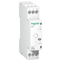ICT PLUS HC 20A 1P UC 230VAC Contactor | DIN Rail Mount | Normally Open | 100,000 Electrical Cycles | @Pack of 1 | by Clipsal