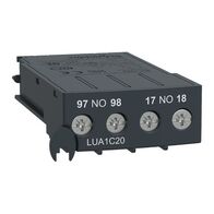 Add-On Contact Block LUA 1NO & 1NO | 690V AC Rated | Snap-On Mounting | by Clipsal