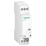 ICT PLUS 20A 1P UC 230VAC Contactor | DIN Rail Mountable | Low Power Consumption | Silent Operation | @Pack of 1 | by Clipsal