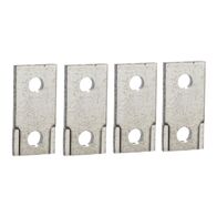 4 Straight Terminal Extension PH Bar | 250V AC | 63A Current Rating | Durable Insulated Base | @Pack of 1 | by Clipsal