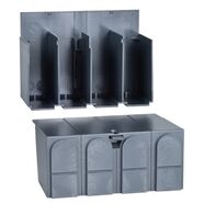 Long Terminal Shield 3P INS125 | High-Grade Insulating Plastic | Snap-On Installation | by Clipsal