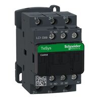 3P Contactor 9A AC3 4kW | 120V Coil | 1NO & 1NC Auxiliary Contacts | by Clipsal