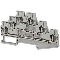 Spring Terminal | Tool-Free Spring Clamp Connection | 800V Rated | Compact Design | @Pack of 1 | by GAF
