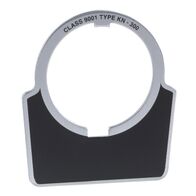 Legend Plate Engraved Unique | Corrosion-Resistant Plastic | High-Contrast Marking | Suitable for 22mm Devices | by Clipsal